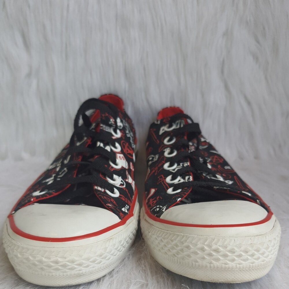 Converse CT All Star Size US MENS 7 WOMENS 9 Anarchy BLACK/RED - Picture 4 of 13